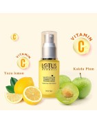 Lotus Herbals WhiteGlow Vitamin C and Gold Radiance Face Serum | For Dull & Dry Skin | Brightening & Hydrating | 30ml, Yellow
